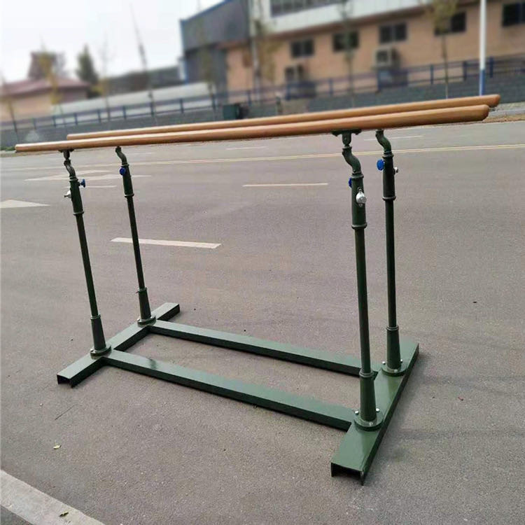FIG Approval carbon steel base Gymnastics PARALLEL BARS FOR TRAINING