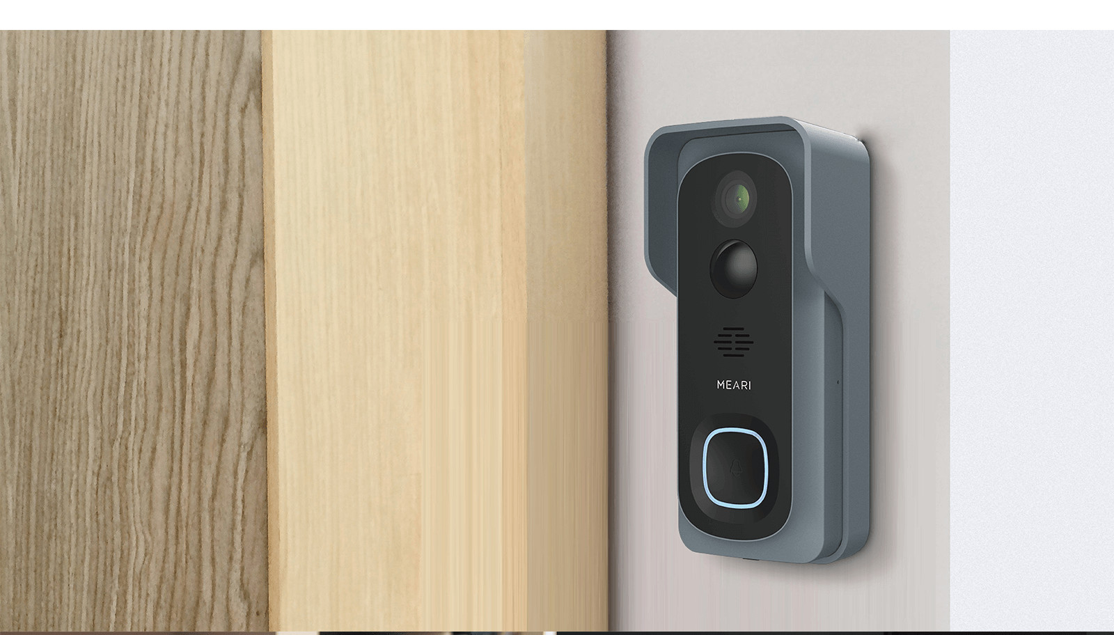 Tuya Smart Home Wifi Voice Control Video Wifi 1080p Hd Doorbell Anti-theft Truly