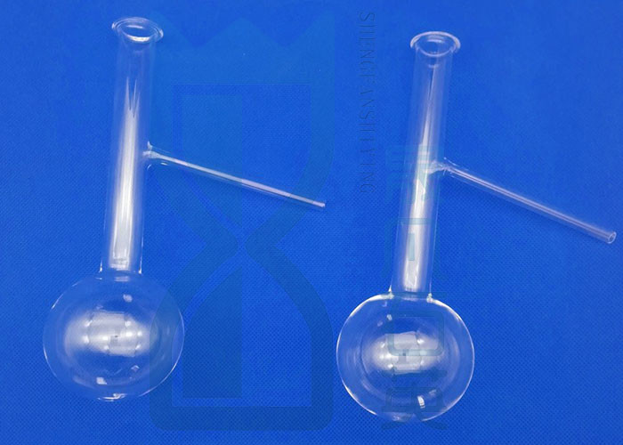 Stopper Sealing Crystal Quartz Test Tube General Purpose 1mm-5mm Wall Thick