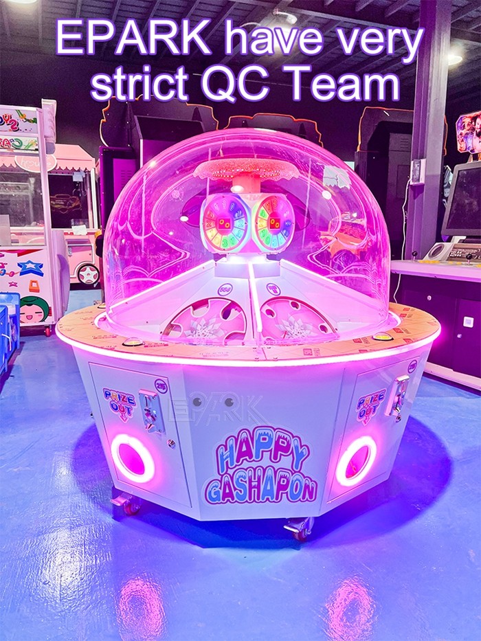 Sweet Moment Four Players Candy Capsule Game Machine Coin Operated Claw Game
