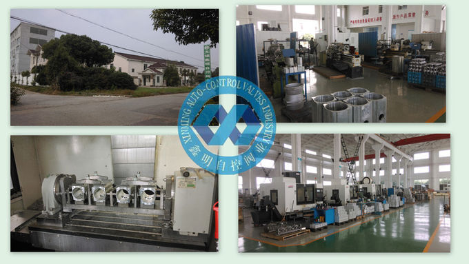 AT pneumatic actuators double action and spring return  pneumatic flow control valve