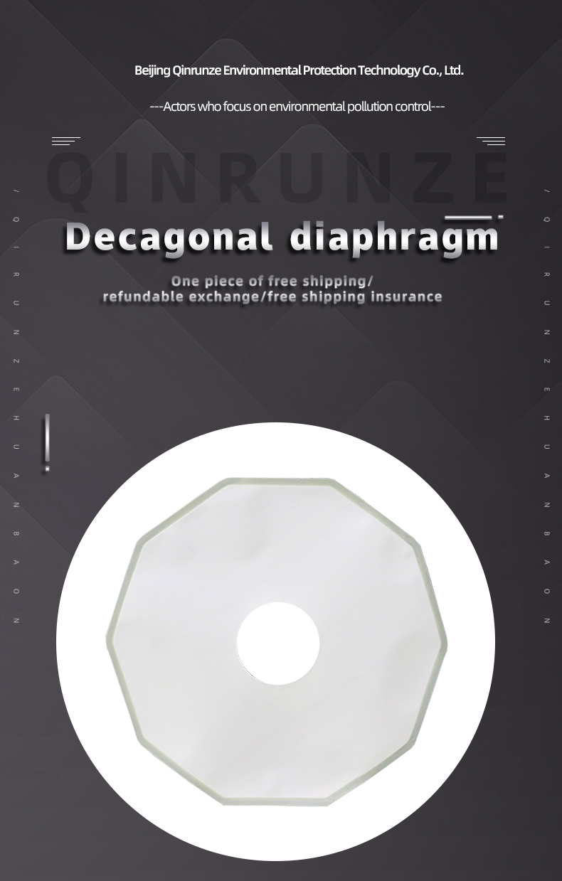 Water Filtration Decagonal Diaphragm For Landfill Leachate Treatment