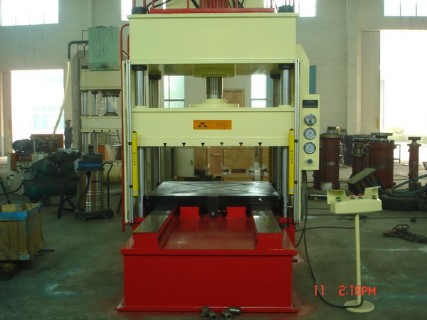Steel Gantry hydraulic Press Machine 160T Working Presssure Bearing Press