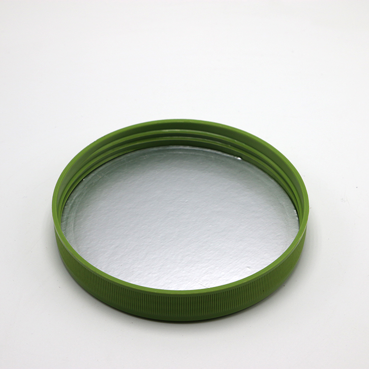 Bread 1L/4L Wide Mouth HDPE Protein Powder Food Storage with Screw Cap and Aluminum Heat Induction Liner