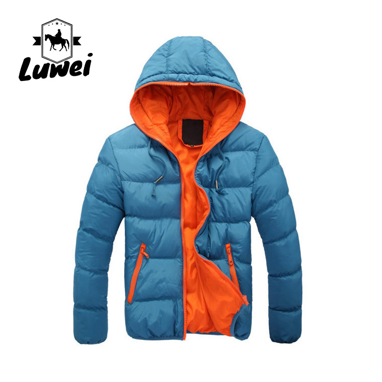 Long Sleeve Cotton Padded Jackets Zipper Utility Thicken Hooded Coat