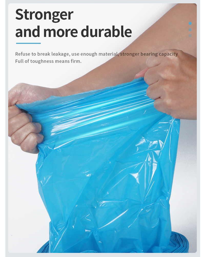 Automatic bagging installation bag systems sealing smart sensor trash can bags for smart waste bin
