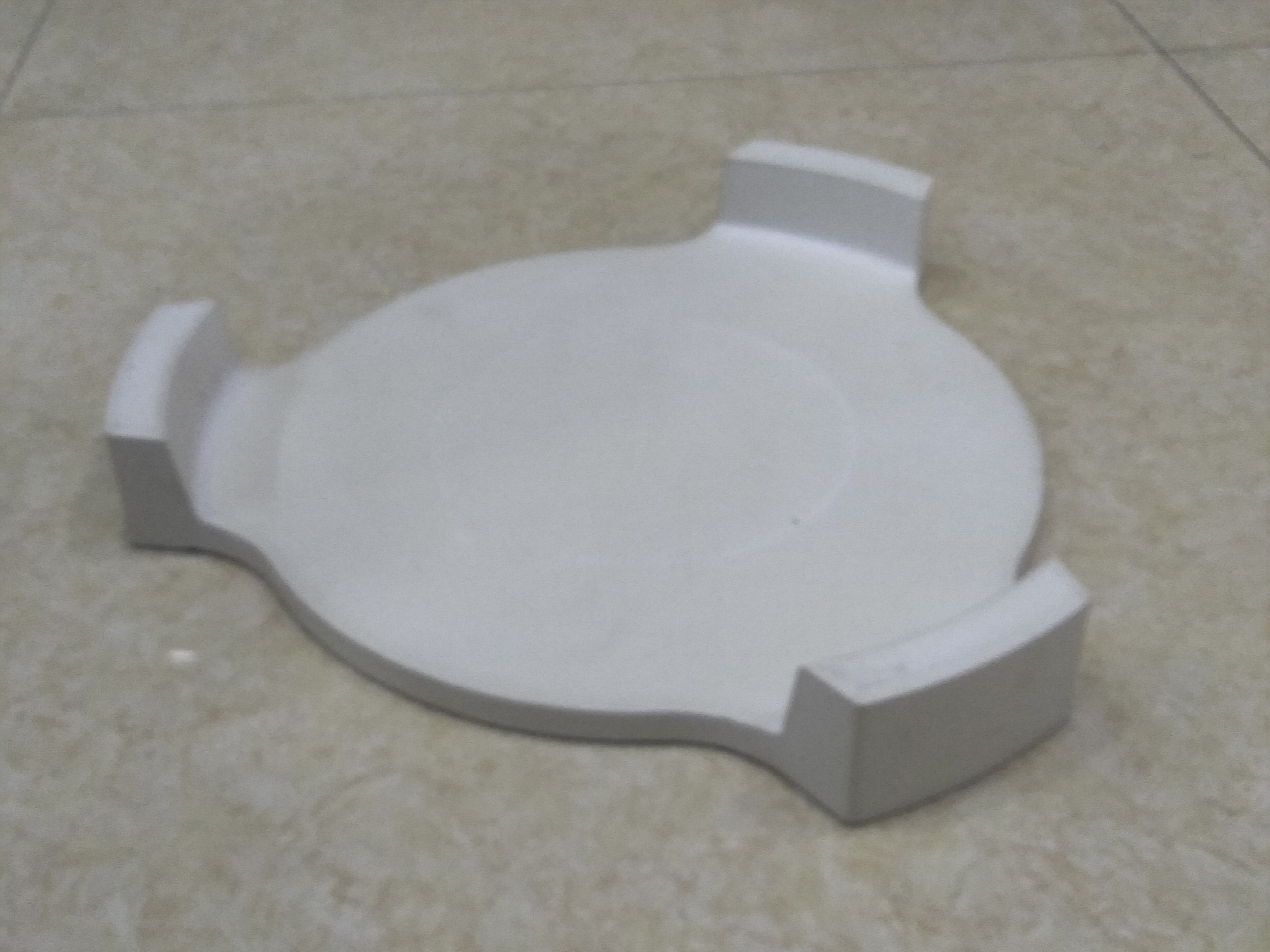 21.5 Inch 54.6cm BBQ Grill Accessories , Homemade Heat Deflector For Kamado Grill