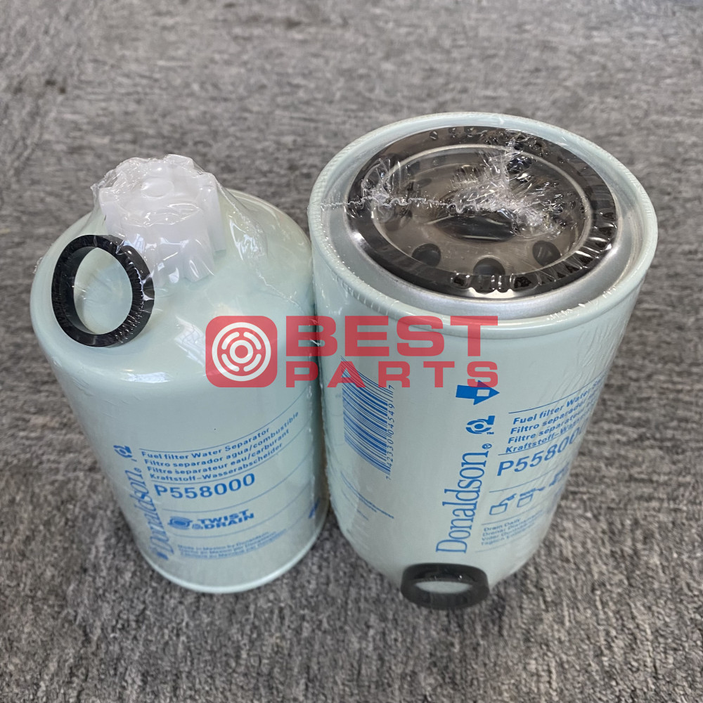 Excavator Parts Oil Water Separator Spin On Filter P558000 For