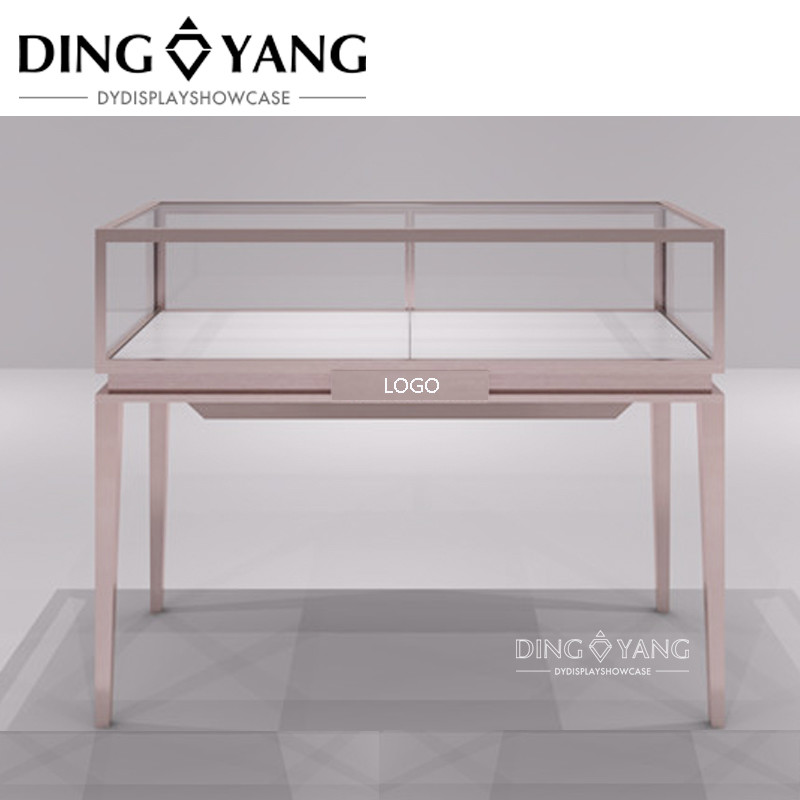 Customize Different Light Source Jewelry Display Case Combination Of Practicality And Beauty