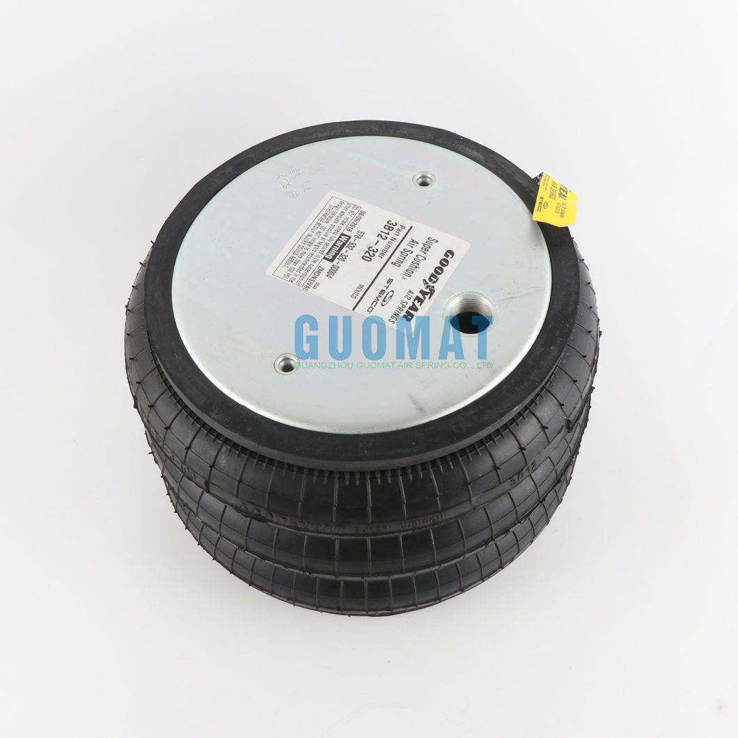 Goodyear Air Spring 3b12-320 Original Triple Convoluted Flexmember 578933100 Cross Firestone W013587437