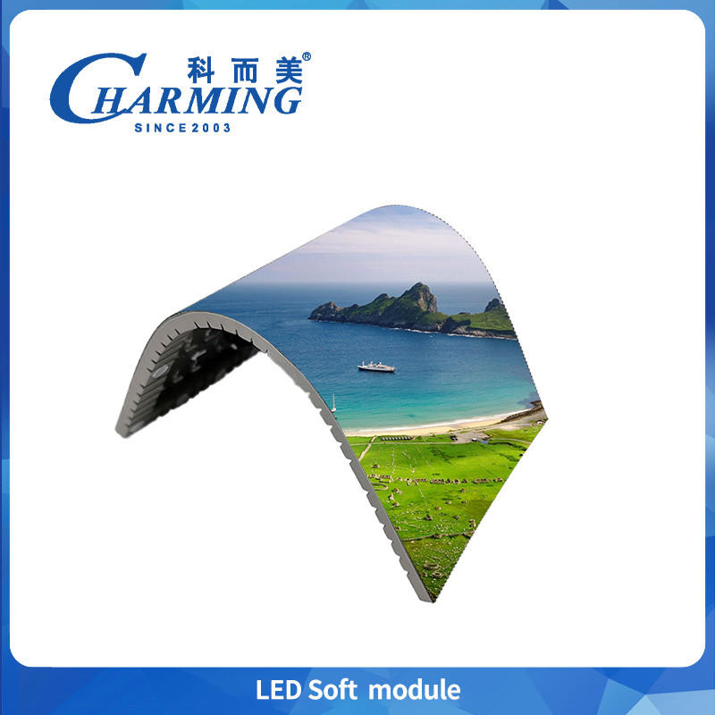 Ultra High Definition 135° Wide-angle Viewing Angle P1.86-P4 Foldable And Bendable Flexible Screen For Indoor Activities