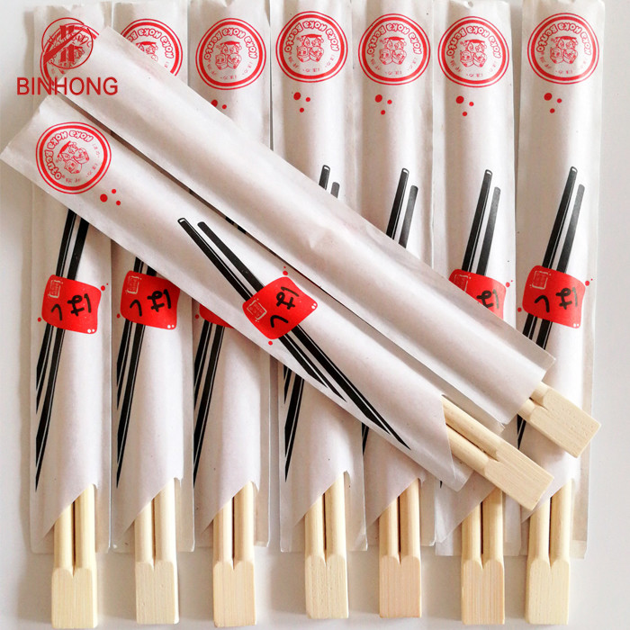 Natural Bamboo Twins Sushi Chopsticks Disposable