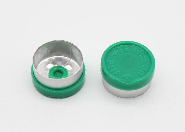 Customized Pharmaceutical Injection Vial Cap Aluminum And Plastic Material