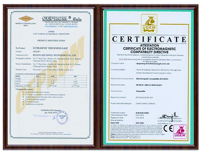 Acoustic Emission Coaxial Signal Cable For Sensor Configuration