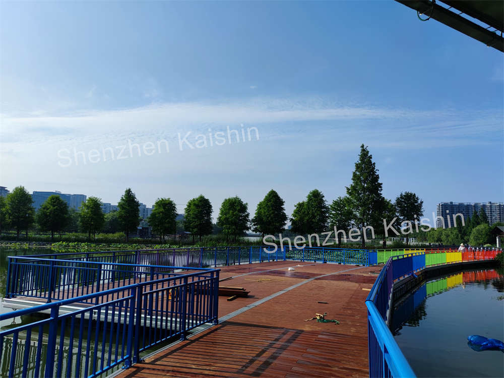 Finger Pontoon Marine Aluminum Structure Dock HDPE EPS Foam