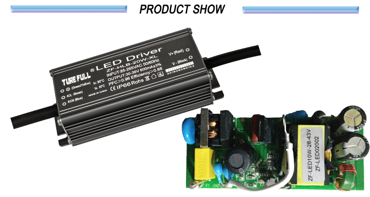 25-36 V Single Output Waterproof Led Driver Ip67 For LED Panel Light