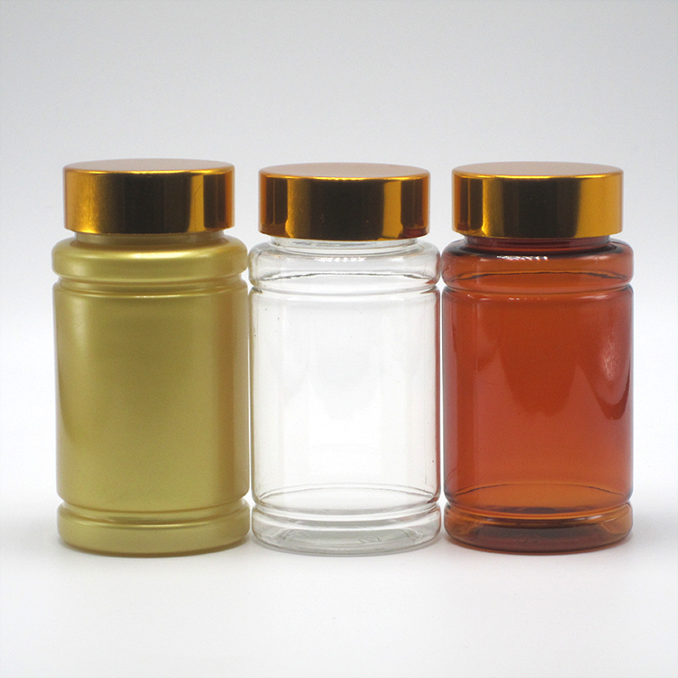 Child Resistant Sterile Design PET Plastic Bottle for Pill Tablet Capsule 100ml