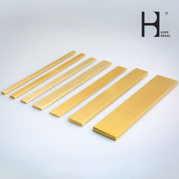 Aging Resistant Brass Rods 2kg/M Brass Hex Bars Long Using Life