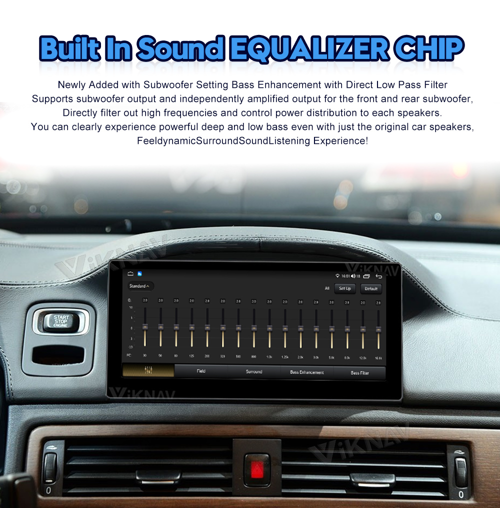 Viknav Car Radio For Volvo S80 (2012-2015) 8.8 inch HD Touch Screen Wireless Carplay Video Player Car GPS Navigation