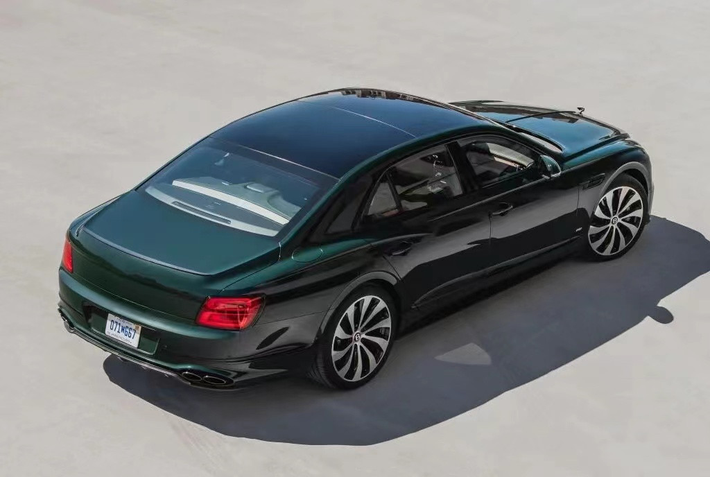 Flying Spur Bentley Body Kit W12 Style Carbon Fiber Lip Kit 2019 Diffuser Spoiler Side Skirt