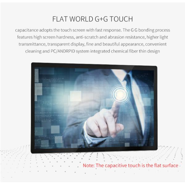 27In Floor Horizontal Capacitance Touch Self Service Inquiry Machine