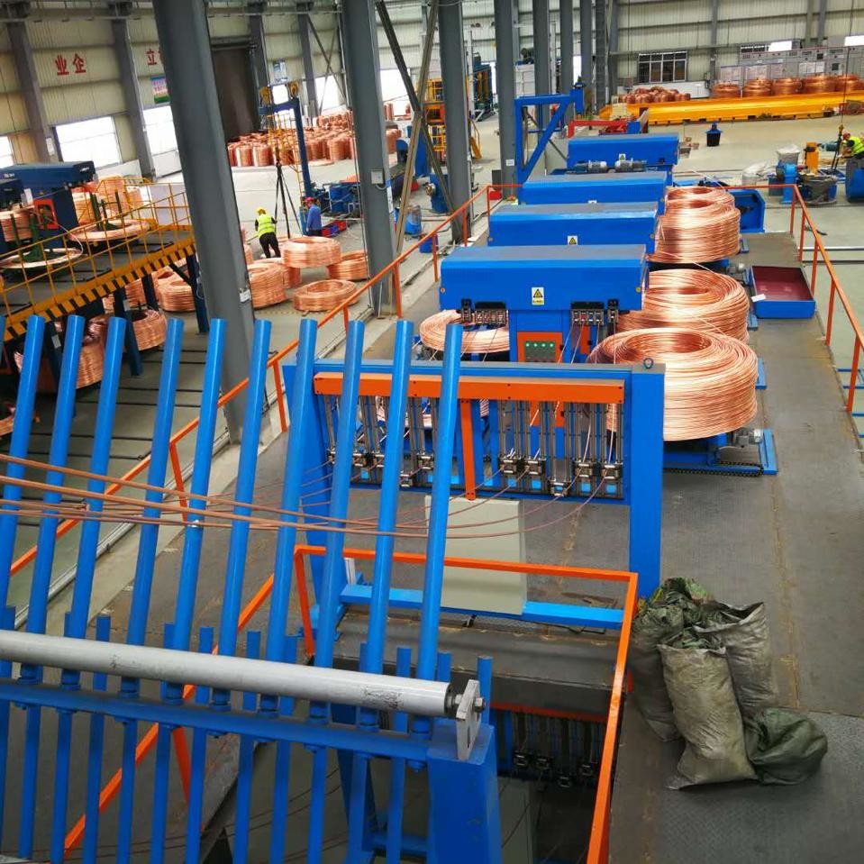 Upwards Continuous Casting Machine For Oxygen Free Copper Rod Wire Drawing