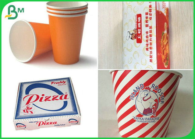 pe coated food grade paper