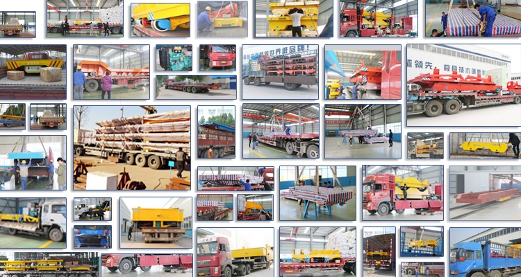 rail powered transfer carts