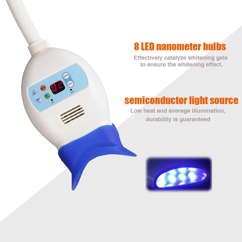 Dental Teeth Whitening Machine Lamp Tooth Blue LED Cold Light Source Professional Teeth Bleaching Machine