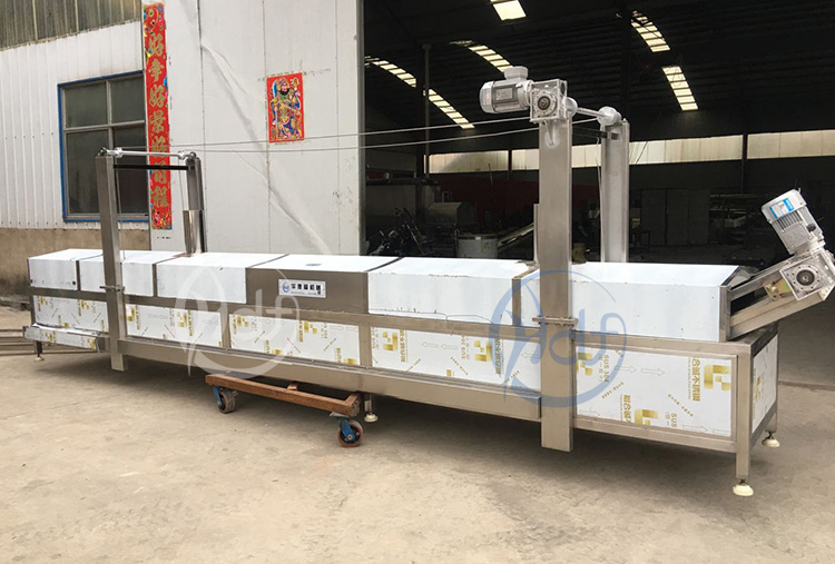 Industrial Automatic Fryer Machine Potato Chips French Fries Machine