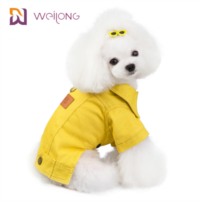 Customized Cotton Canvas Pet Coat Soft Sherpa Lining Puppy Winter Coat