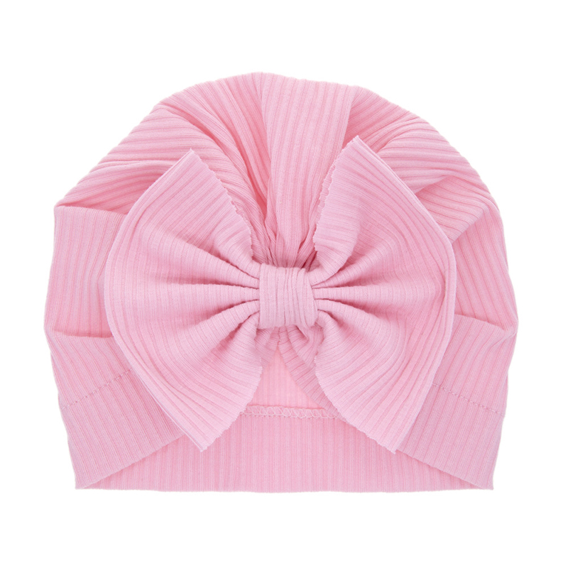 Newborn Baby Hospital Hats with Bowknot Toddler Infant Hat Baby Beanie hat
