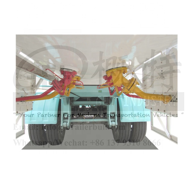 FUWA BPW Axle 49820L Liquefied Ammonia Tank Semi Trailer With 2" 50mm JOST King Pin