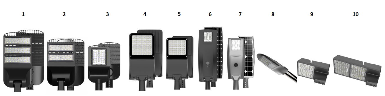 50w 100w 150w IP65 LED Canopy Lights Recessed Installation For Gas Station 9