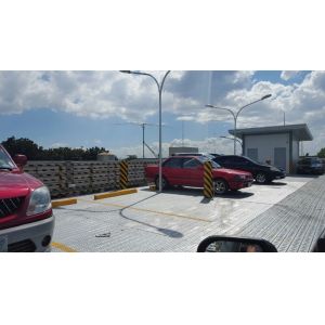 Modern design steel structure car packing