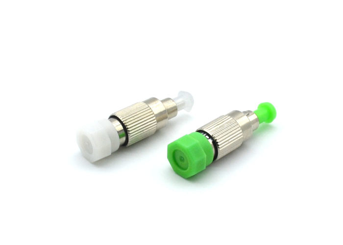 Optical Fixed Attenuator White For CATV , Female - Male 30 DB Fiber Optic Attenuation