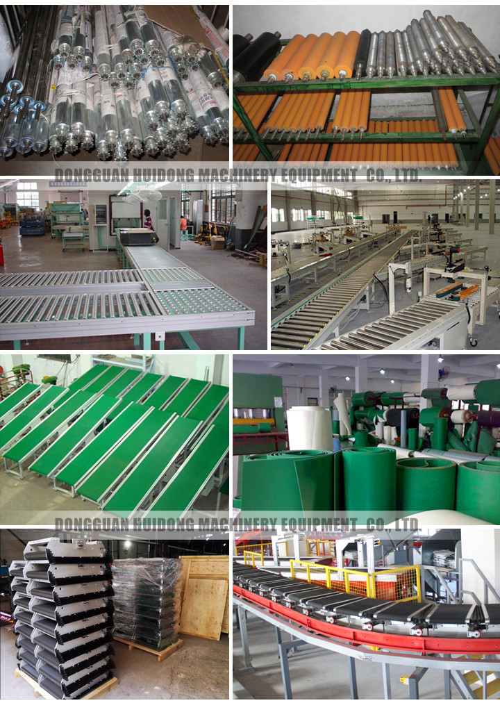 Light Portable Electric Conveyors , Small Diameter Ss Electric Roller Conveyor