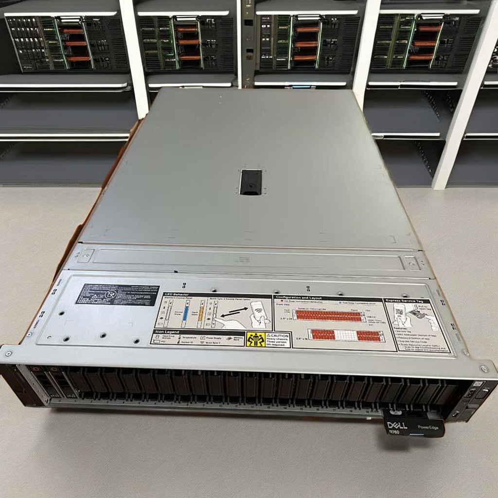 R760 2U Server 6444Y Xeon CPU 16C 3.60GHZ New Stock DDR4 Memory-8GB 32GB 64GB SSD HDD Options