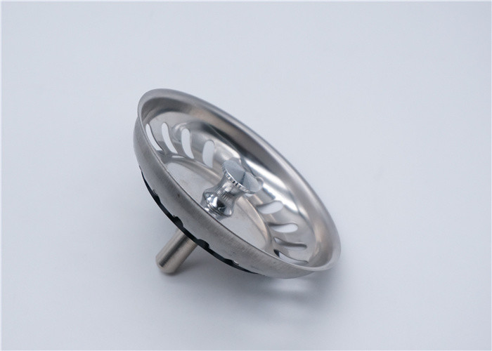 Spanish Standard Sink Strainer Set Stainless Steel 201 79 Mm OD 0.4 - 0.6 Mm Thickness