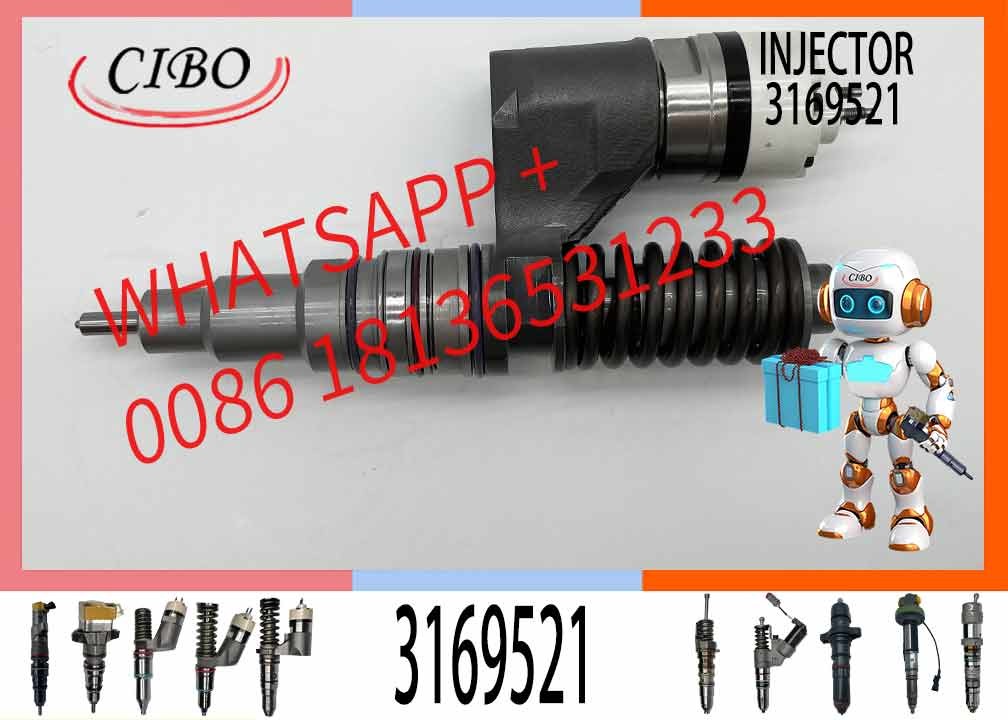 Excavator Injector 1677154 BEBE4B01001 8112556 for A0 A3 Diesel Engine Parts Nozzle Assembly Auto Parts