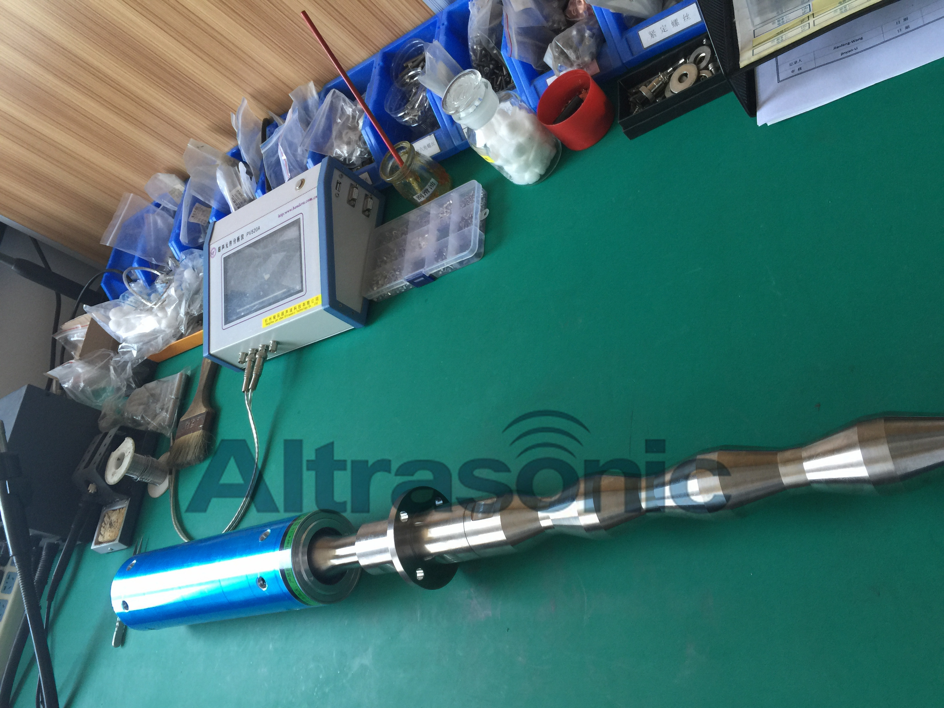 20Khz Ultrasonic Long Stepped Sonotrode for Sonicating Fruit Vegetable Juice
