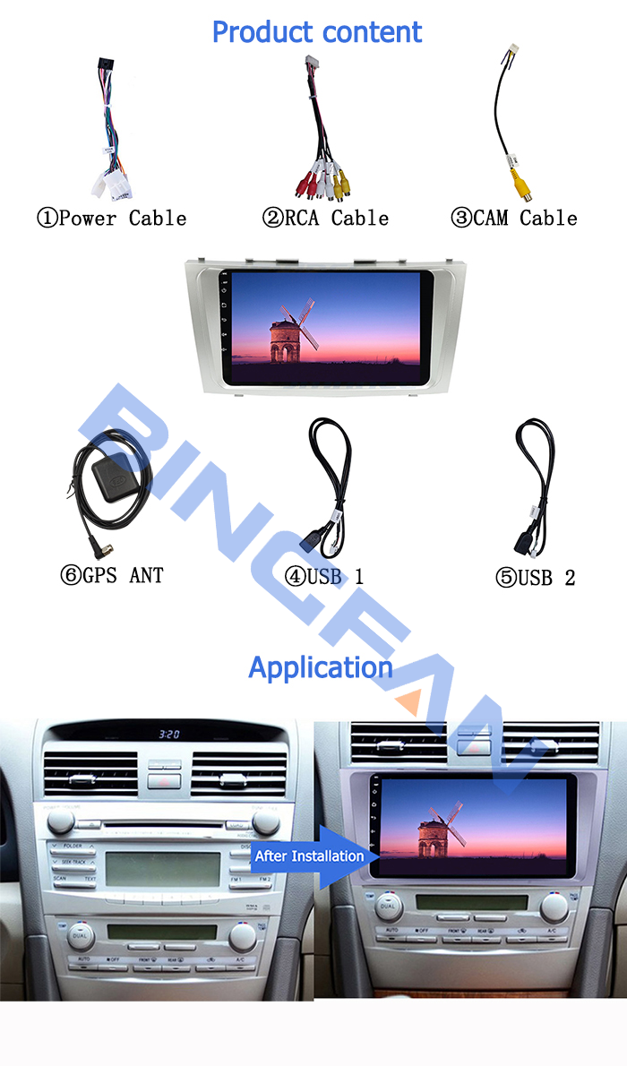 Android 10 Car radio Touch screen ips 7/9/10 inch Android Car DVD player with GPS BT WIFI Universal Radio