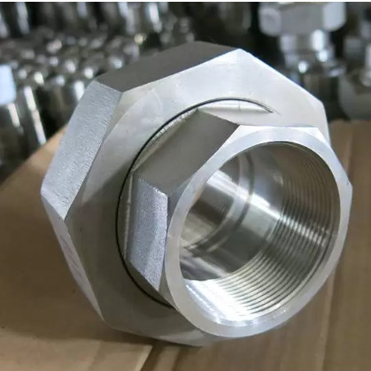 NXF THD Pipe Fittings Customizable DN 6-80 Class 3000-9000 ASTM B573,ASME SB573,AMS 5771 Alloy N/UNS N10003 Threaded Union