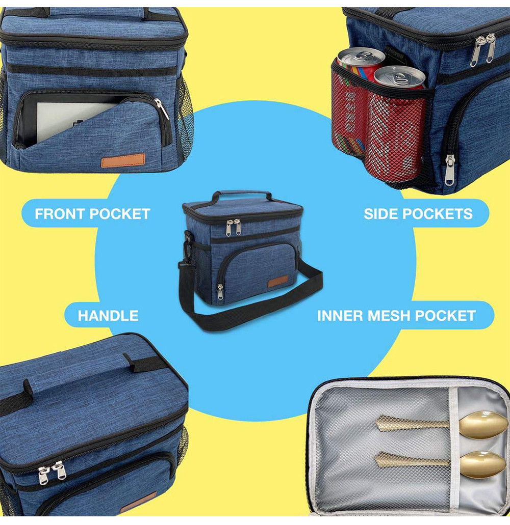 Reusable Leakproof Cooler Tote Bag For Adults