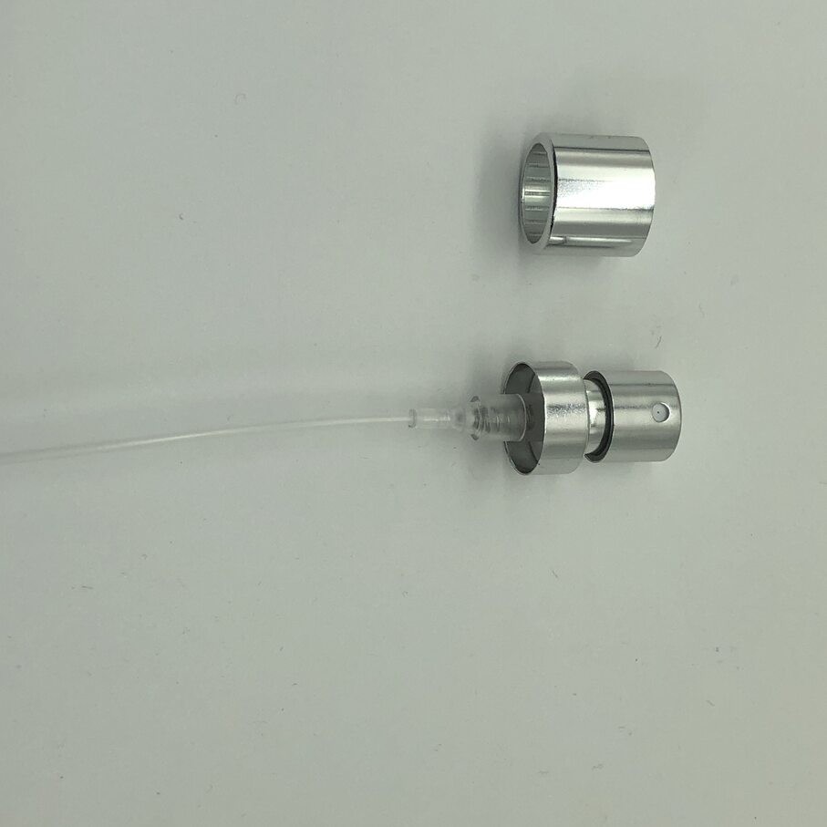 Silver Color Elegant Fragrance Dispenser Pump For Perfumes And Cosmetics Packaging