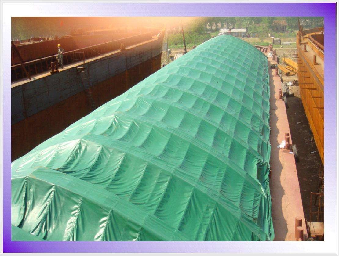 750g Flexible Fire Retardant Tarpaulin , Dirt Protection Clear Plastic Tarpaulin For Dam Protection