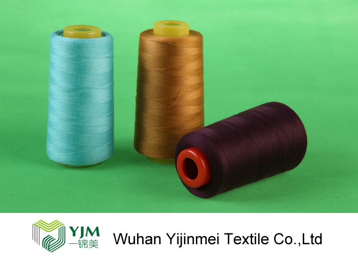 Ring Spun / TFO Polyester Core Spun Thread For Sewing , Knitting , Weaving