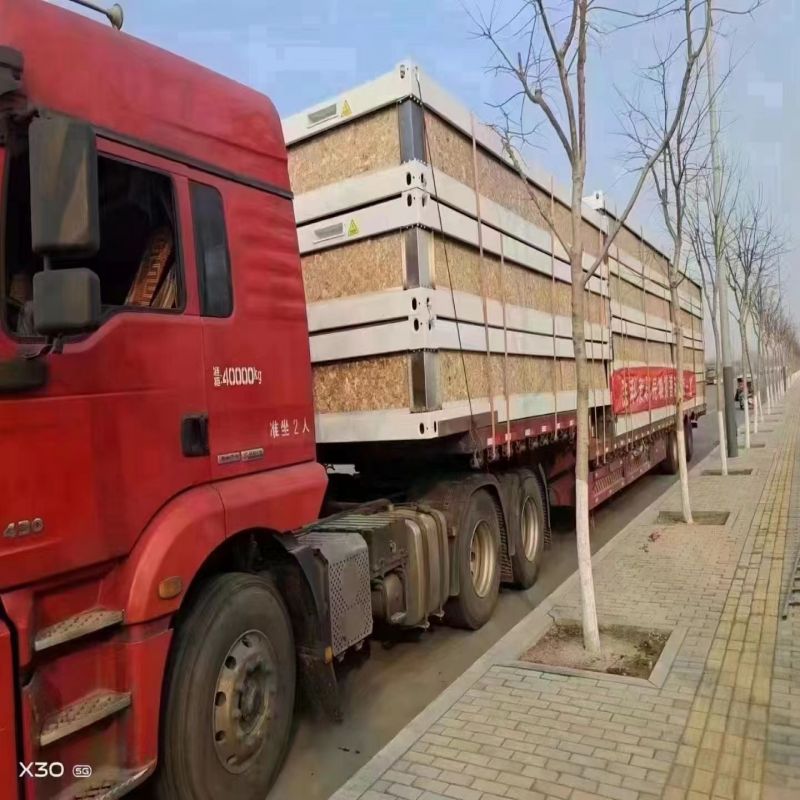 Detachable Container Galvanized Steel Frame Prefab Casa for Mobile Housing or Office