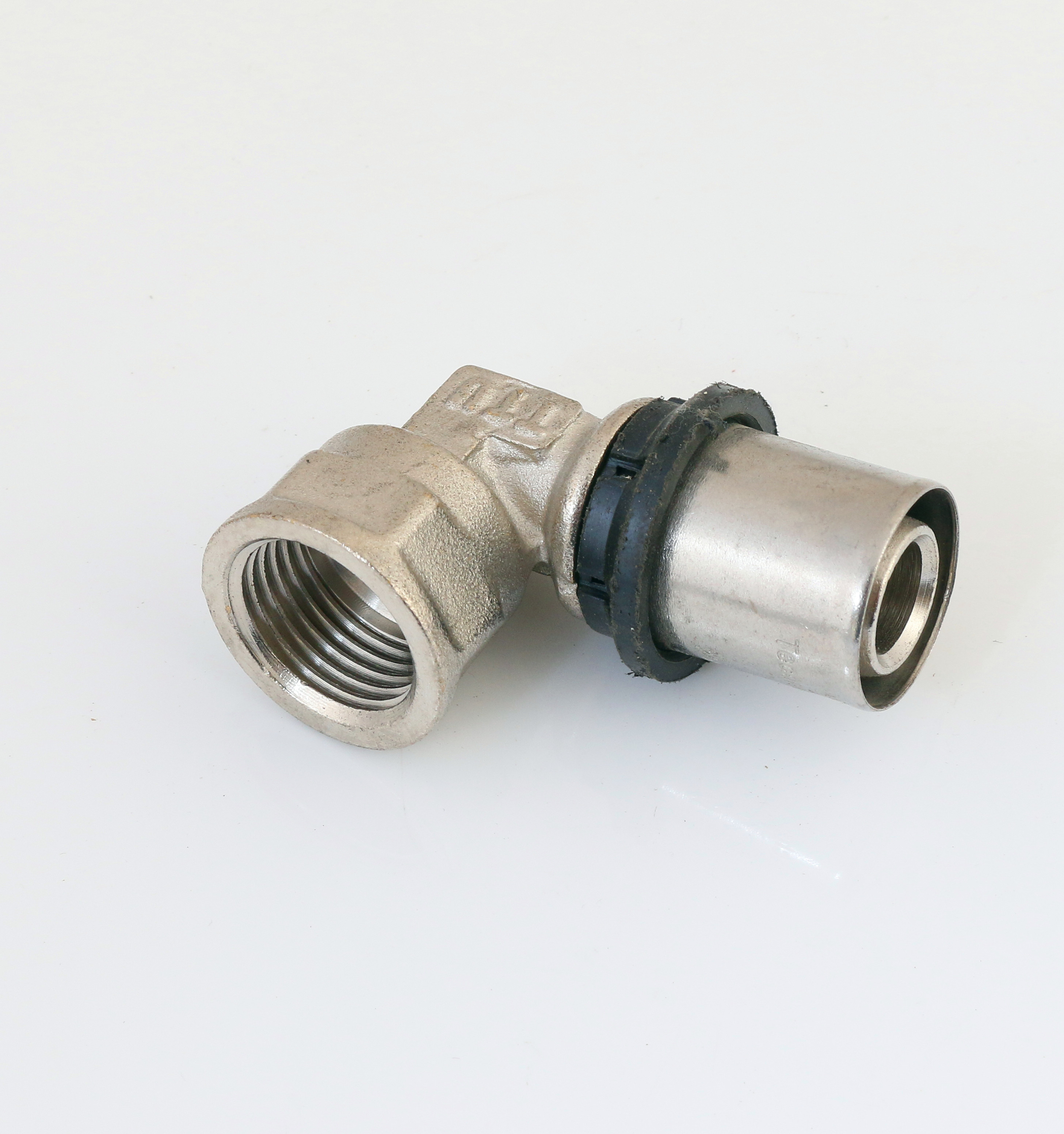 Brass press pipe fitting th type straight nipple male connector for pex al pex plumbing fittings