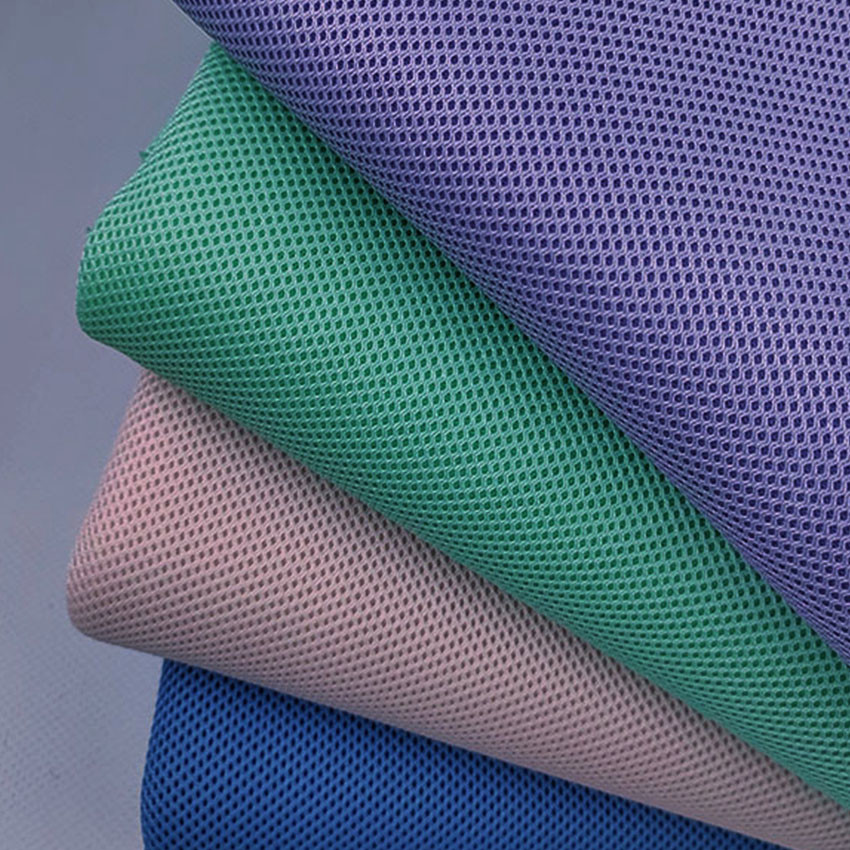 Anti Static 3D Space Mesh Air Mesh Polyester Sports Mesh Fabric Anti Microbial